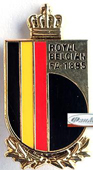 Значок федерация футбола Бельгии (нов)